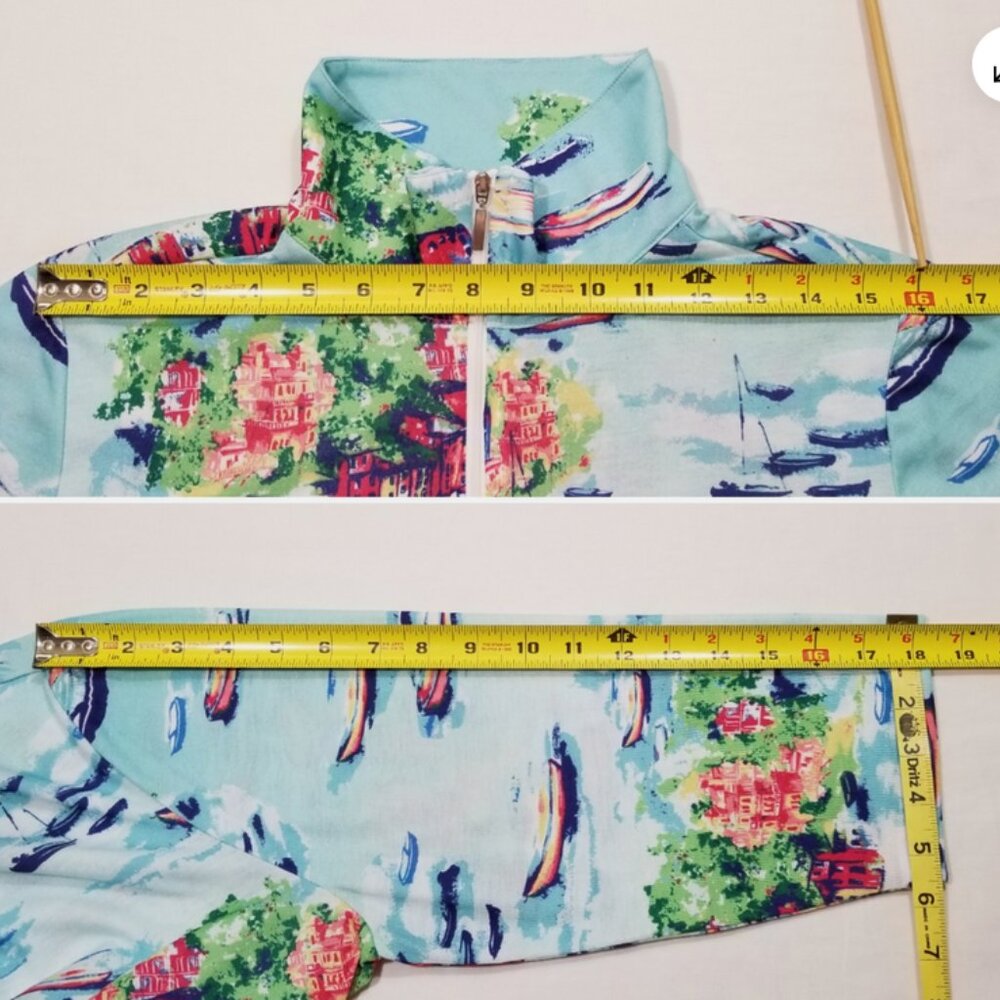 Weekends By Chico's Size 1 Thin Jacket 6602e1m - image 5